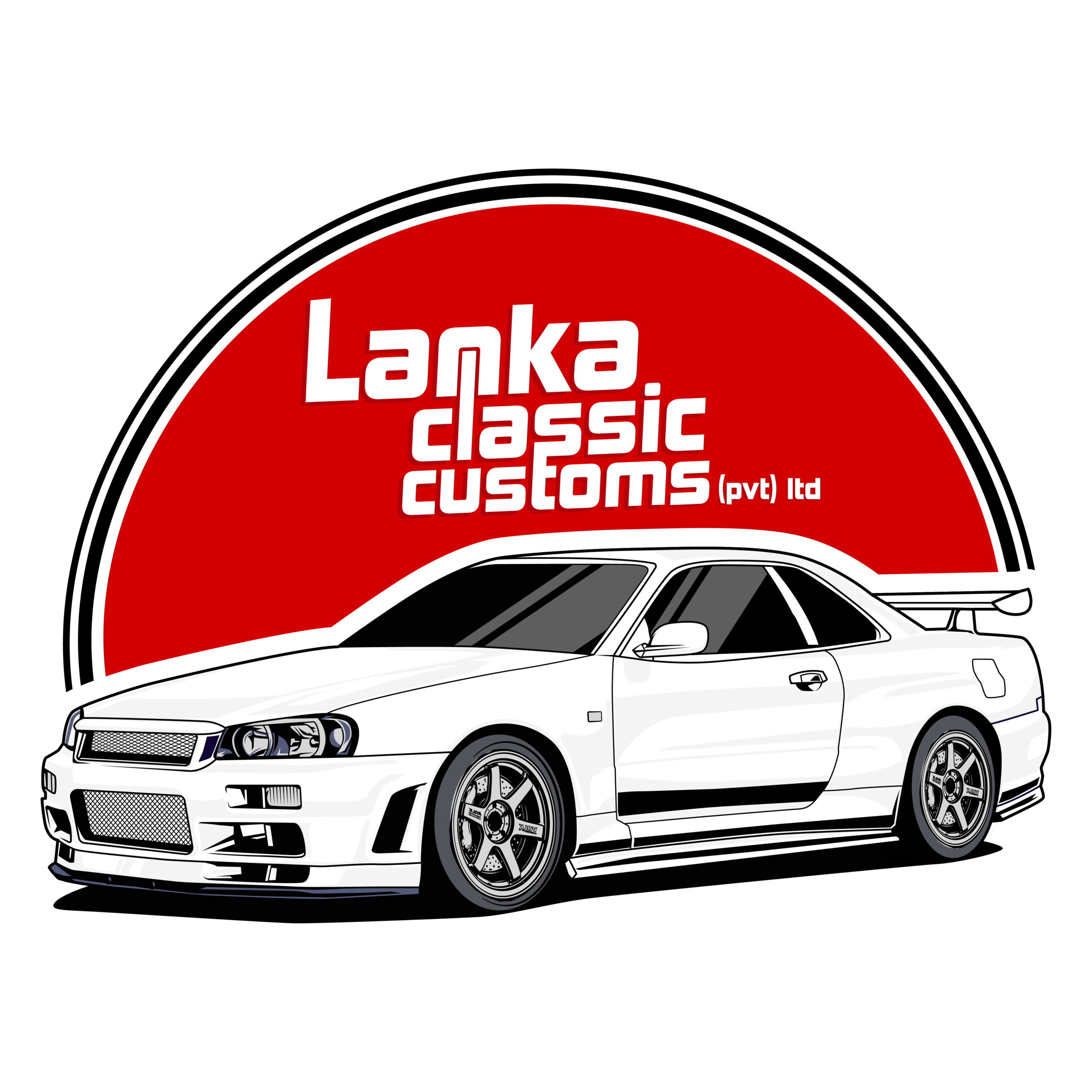 Premium logo mockup on fabric